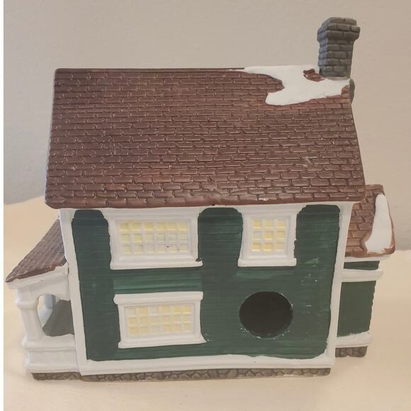 Dickens Collectibles Village Victorian Series Lighted House Wrap Porch Box 1995 - Picture 3 of 6